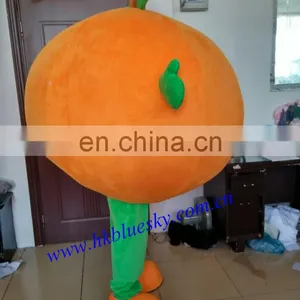 EVA Body Orange Cartoon Mascot Costumes thumbnail-2