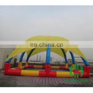 HI Customized 0.6mm PVC Tent Inflatable With Five Designs Dome Canopy Tent Outdoor thumbnail-1