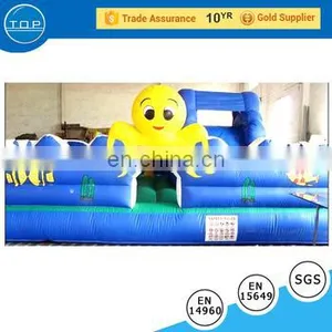 TOP INFLATABLES Brand New Six Flags Inflatable Mamaroo Bouncer Used Fiberglass Water Slide for Sale thumbnail-1