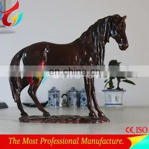 Attractive Lifelike Fiberglass Racing Horse thumbnail-3