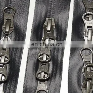 Newest Promotional Colorful Nylon Teeth Water Repellent Waterproof YKK Zipper at Various Colors/Lengths thumbnail-1