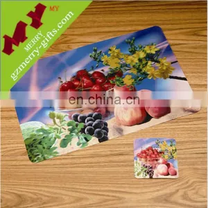Personalized Design Custom Plastic Pvc Placemat thumbnail-6