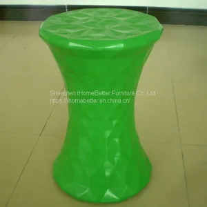 Fiberglass Single Seat Stool Indoor Chair thumbnail-4