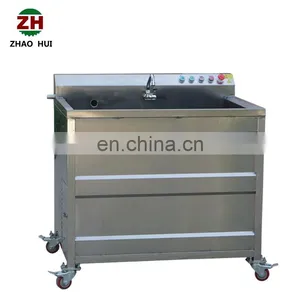 Commercial Automatic Air Bubble Fruit Washing Machine for Sale thumbnail-2