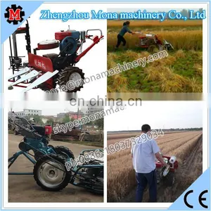 Mini Diesel Engine Wheat and Rice Reaper Binder/ Paddy Rice Harvesting and Bundling Machine thumbnail-3