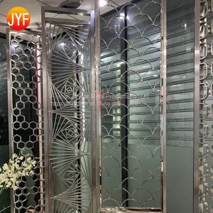 Foshan Manufactory Make Your Own Stainless Steel Room Divider Laser Cut Garden Metal Screens thumbnail-1