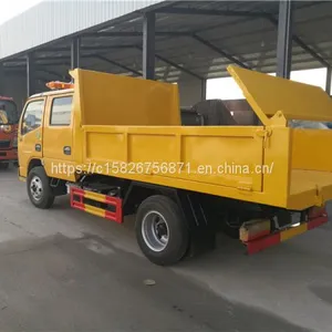 The Five Dongfeng Two-seater Small Dump Truck thumbnail-4