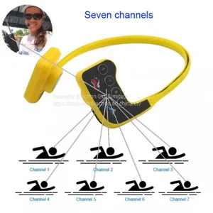 Aquatic Sports Training Waterproof IPX 8 Wireless USB Portable Long Range 1km Bone Conduction Headphone thumbnail-4