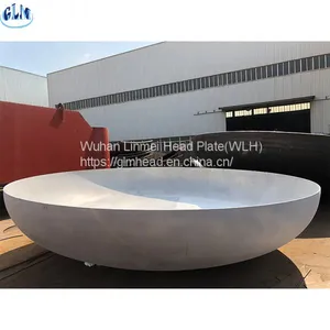 Aluminium End Cap Torispherical Heads Tank Spherical Caps Tank Dish Ends Pressure Vessel Heads thumbnail-4