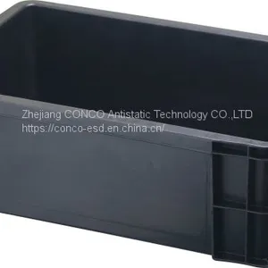 Anti-static ESD PCB Plastic Storage Box With Slot for Electronic Factory 600*400*330mm thumbnail-4