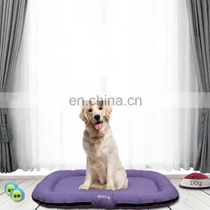 New Style Large Dog Bed Washable Dog Pad Pet Bolster Bed Super Soft Dog Bed Mat With Removable Cover thumbnail-2