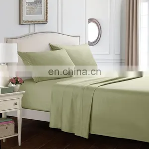 Beautiful Home Textile Buy Online Bed Sheets on Sale Polyester Comfortable Satin Bedding Set thumbnail-5