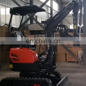 Chinese Minibagger 2t Mini Excavator With Rubber Track 2 Ton thumbnail-5
