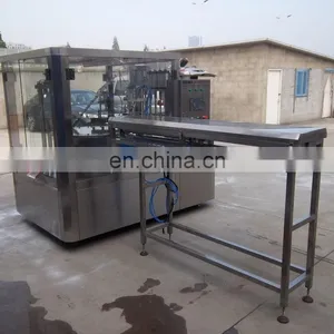Side Seal Laminated Aluminum Foil Mylar Bags/stand - up Spout Pouch Filling Capping Machine thumbnail-2