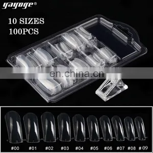 Factory Price Unique Nail Art Design False Nail Tips Set 10 Pcs Kit OEM ODM for Nail Salon thumbnail-4