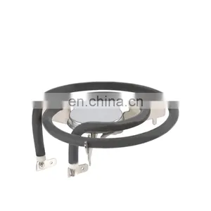 Black Small Surface Electric Heater Replacement for Hot Plate Electric Stove Burner Heating Element thumbnail-5