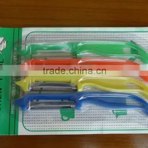 4 Pcs Fruit Vegetable Peeler With Slicer thumbnail-2