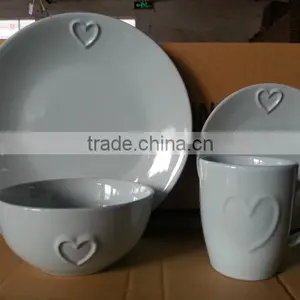Stocked Color Glazed Dinner Sets thumbnail-1