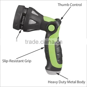 (3238) High Quality Delux Thumb Control 8 Water Patten Sprayer Hose Nozzle thumbnail-3
