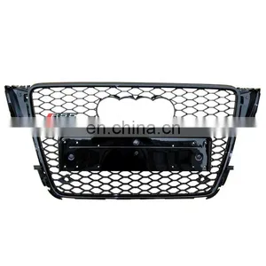 Factory Price Front Grill for Audi A5 S5 Refit Part Black Auto Body Kit Front Grille for Audi RS5 Grill no Logo Style 2009-2011 thumbnail-3