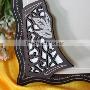Ideal Products Pretty Design Chocolate Wood Wedding Cards thumbnail-5