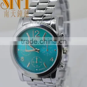 Fashion Turq Sunray Dial, High Quality Stainless Steel Watch thumbnail-1