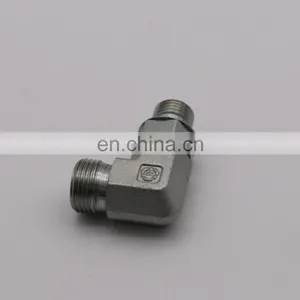 Threaded Coupling Bsp O-ring 90 Degree Elbow Adjustable Pipe Fitting Steel High Pressure Bsp Thread Nipple Pipe Fittings thumbnail-5