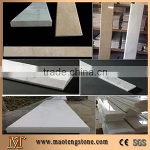 Hottest Oriental White Marble Saddle, China White Marble Window Sills thumbnail-4