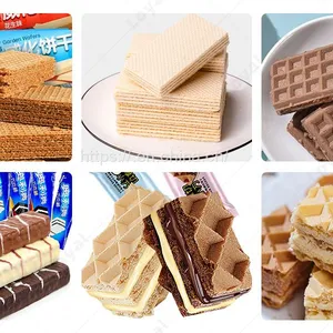 High Efficiency Full Automatic Chocolate Waffle Production Line Wafer Biscuit Making Machine Chocolate Coated Wafer Equipment thumbnail-5