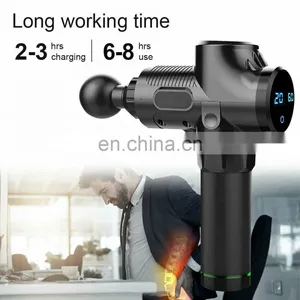 Massage Gun Percussion Massager Muscle Vibrating Relaxing Fascia Gun thumbnail-4