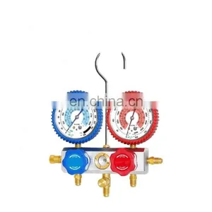 CT-536ALA Aluminium Manometer-Set für das HVAC-Kälteanlagen und Autoklimaanlagen, AC-Aufladung mit R134A und R502 thumbnail-1