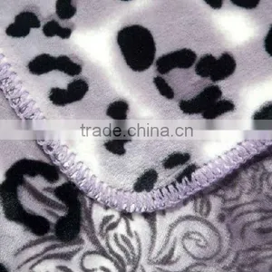 Cheap 100 Polyester Patterned Fleece Blanket Printed thumbnail-1