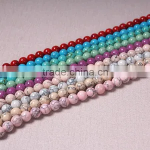 4mm 6mm 8mm 10mm 12mm Natural Turquoise Beads Natural Stone Charms Ornament Accessories Factory thumbnail-3