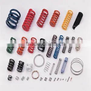 Muti-colored Cold Rolled Coil Compression Springs thumbnail-1