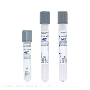 Glucose Blood Collection Tube Disposable Vacuum Plasma Blood Collection Tube for Blood Glucose Determination thumbnail-1