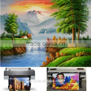 New Arrival Mirror Wrap Natural Red Maple Leaf Printing Canvas thumbnail-1