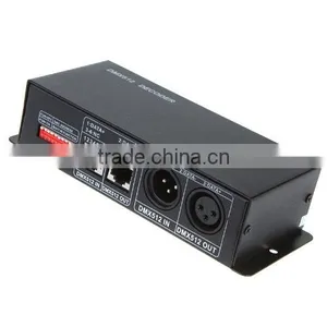 RGB LED DMX Decoder/RGB DMX512 LED Decoder Controller/RGB DMX Decoder thumbnail-1