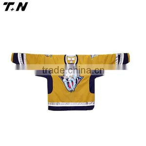Custom Made Dye Sublimation Printing Hockey Jersey thumbnail-4
