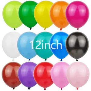 Factory Assorted Colors Multicolored Party Wedding Manufacturers Pearl Helium Latex 12 Inch Balloons thumbnail-1