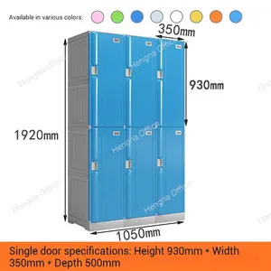 Corrosion-Resistant Plastic Storage Locker for Schools and Public Facilities|Hengna Juntuo thumbnail-1