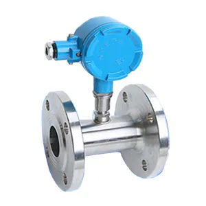 LWGY Liquid Turbine Flowmeter, Capable of Measuring Media Such as Water or Oil, is Produced by Qingdao Huawei Boshi thumbnail-1