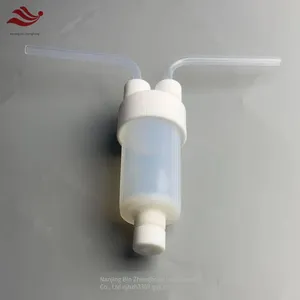 Customizable Transparent Pfa Impact Reaction Bottle With 8mm Connector, Anti-corrosion Reaction Tank for Low-metal-impurity Gas Sampling and Analysis Device thumbnail-2