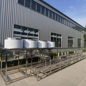 Fully Automatic Tofu Production Line With an Hourly Output of 2,000 Catties, Stainless Steel Automatic Pulp Pouring, Conveyor-type Pneumatic Pressing Equipment thumbnail-2