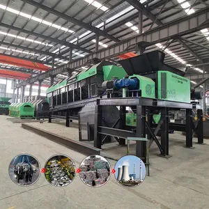 Organic Waste Classification Equipment Mixed Garbage Fabric Garbage Air Screening Machine EPC thumbnail-1