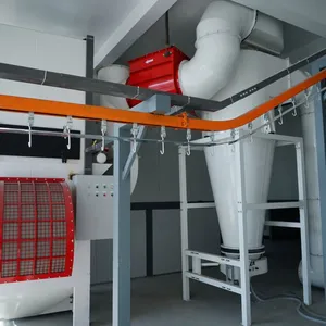 Automatic Small Metal Workpiece Powder Coating Line Electrostatic Spraying Production System thumbnail-5