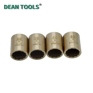 Non-Sparking 1/2'' Dr Socket,Spark-Free / Non-Sparking,Safety-Focused,Hazardous-Area Ready thumbnail-1