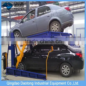Save Space Double Stack Parking System With Safety Device thumbnail-2