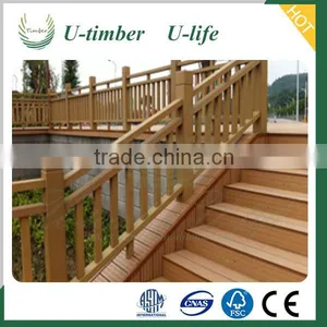 High Admiration and Widely Trusted WPC Composite Stair Railing thumbnail-2