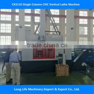 CK5110 Single Column Cnc Vertical Lathe Machine for Sale thumbnail-1