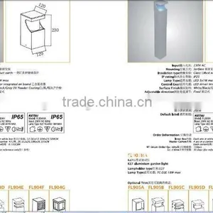 LED Garden Light Bollard Lamps With Ce,saa thumbnail-3